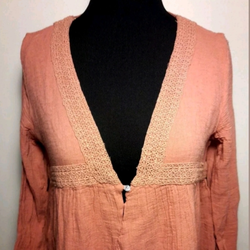 🌟SOLD🌟Zara Women's Tunic Blouse Size Large - Picture 2 of 7